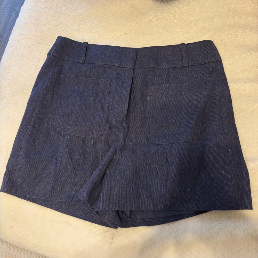 LOFT Navy Skorts